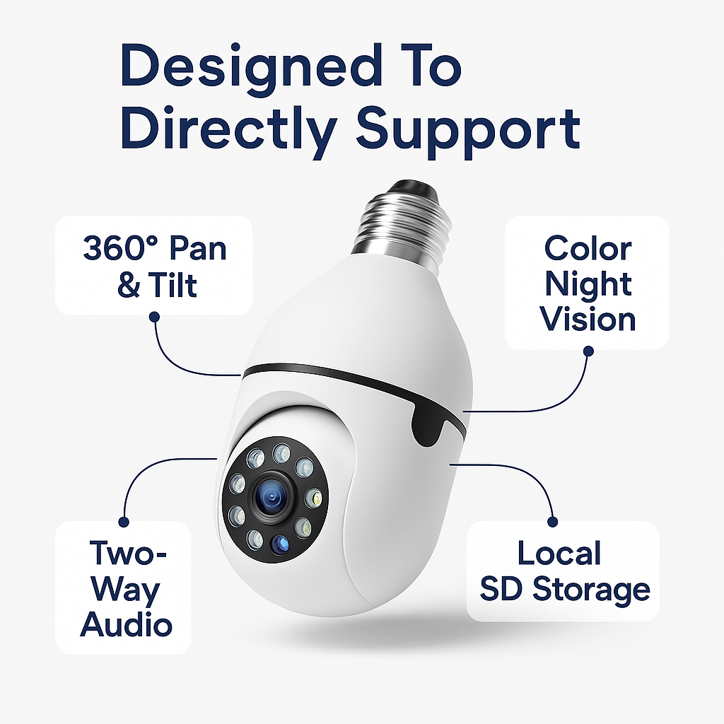 Guardian Lightbulb Camera